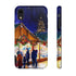 Shopping at the Christmas Market - Impact Resistant Phone Case iPhone XR Glossy